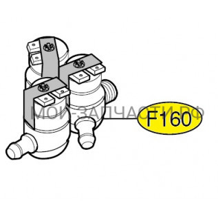 5220FR2075B Клапан стиральной машины LG F1496AD3