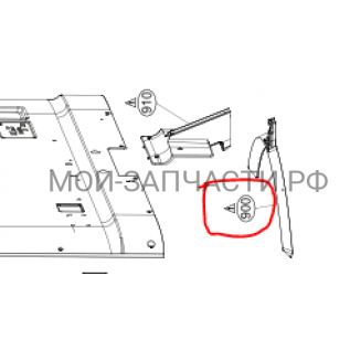 AAN75811702 Основание подставки телевизора LG 75UJ675V