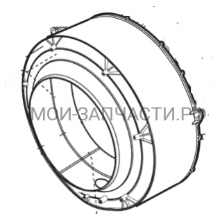 ACQ85637101 Полубак стиральной машины LG S22B8QDW1