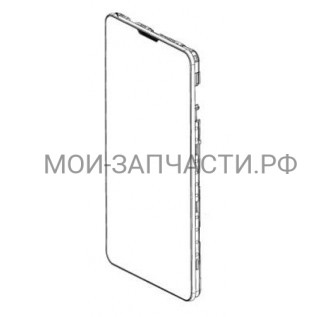 ACQ86366901 Крышка пластиковая смартфона LGE975