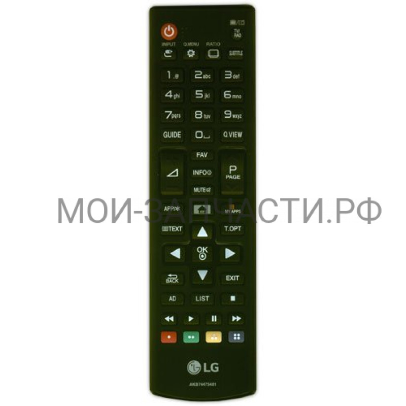 Пульт дистанционного управления LG 43UF6407