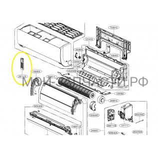 AKB74955603 Пульт дистанционного управления LG D24RN