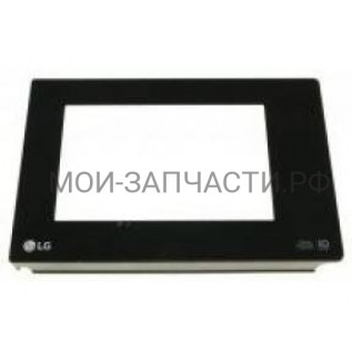 ADC75446609 Стекло двери СВЧ-печи LG MS2336GIB
